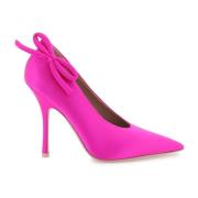 Rosa Satin Bue Pumps