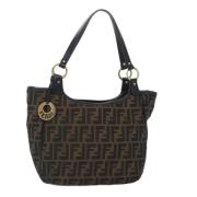 Pre-owned Canvas fendi-tasker