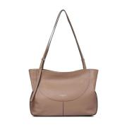 Beige Minerva Taske