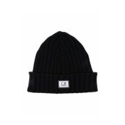 Merino Wool Logo Beanie