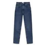 Slim High Rise Ankel Jeans