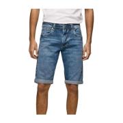 Denim Bermuda Shorts til sommeren