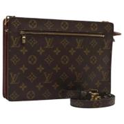 Pre-owned Canvas louis-vuitton-tasker