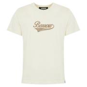 Teddy Logo Print Bomuld T-shirt