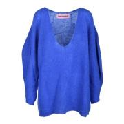 Blød Mohair Uld Bluse