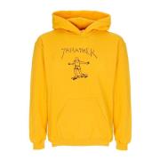 Guld Herre Hoodie med Snørehætte