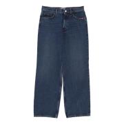 Højtaljet Brede Ben Denim Jeans