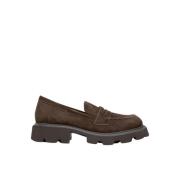 Moccasin med flad platform