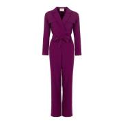 Elegant Jumpsuit med Lange Ærmer