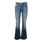 Bomuld Modal Blanding Slim Fit Jeans