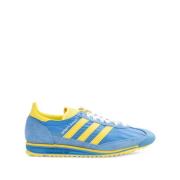 Suede Low-Top Sneakers med 3-Stripes