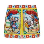 Carretto print shorts