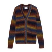 Gradient Uld Blandet V-Hals Cardigan