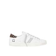 Hvide Leopard Lave Kalv Sneakers