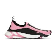 Hurtige Logo Sneakers Pink/Sort