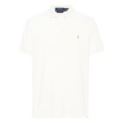 Tilpasset slim fit bomuld mesh polo shirt