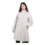 A-Line Trench Coat i Kridt