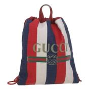 Pre-owned Canvas gucci-tasker