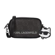 Tasker KARL LAGERFELD ikon mono cc kamerataske a1w30135 nft aop