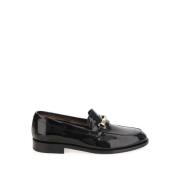 Sort Montego Patent Loafers