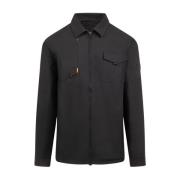 Ripstop Overshirt Mænd Sort