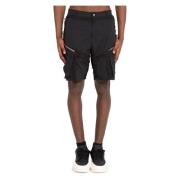 Sort Sfærisk Cargo Shorts