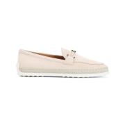 Elegant Nude Loafer Sko