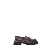 Sort Elegant Dames Loafer Sko