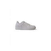 Moderne hvide polyester sneakers