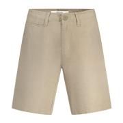 Brun Bermuda Shorts med Logo