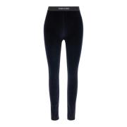 Glat Velour Signatur Leggings