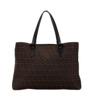 Pre-owned Canvas fendi-tasker