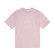 Rosa Heart Drop Shoulder T-Shirt