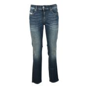 Bomuld Blandet Slim Fit Jeans