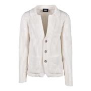 Blød Strik Cardigan med Cashmere Blanding