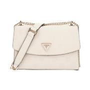 Konvertibel Logo Crossbody Taske i Ben