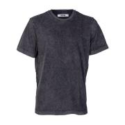 Herre Crew Neck T-shirt. Italiensk bomuld. Regular Fit.