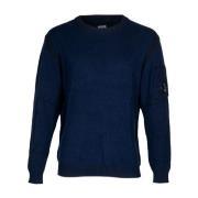 Herre sweater, rund hals, regular fit