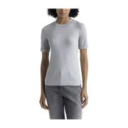 Jersey T-shirt med Punto Luce kant