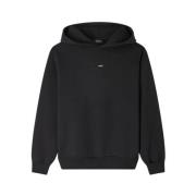 Micro Logo Boxy Hoodie