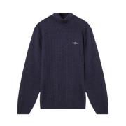 Højhalset sweater