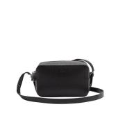 Stilfuld Unisex Læder Crossbody Taske