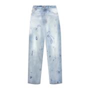 Jeans med print