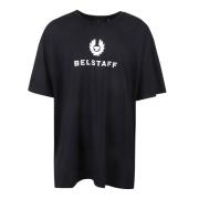 Bomuldsjersey T-shirt med logo