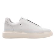 Minimalistisk Læder Slip-On Sneaker