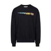 Crewneck sweatshirt med Garfield print