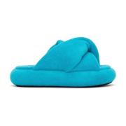 Twist Platform Sandaler Turkis Frotté