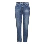 Slim Fit Jeans med slid