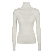 Creme Uld Cut-Out Jumper