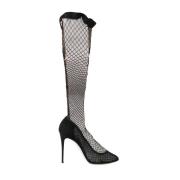 Elegant Sort Mesh Pumps